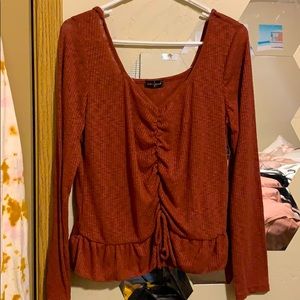 Long sleeve blouse